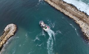 KIRKLARELİ (AA) – Kırklareli'nin Vize ilçesinde İsrail ablukasını kırmak, Gazze'ye