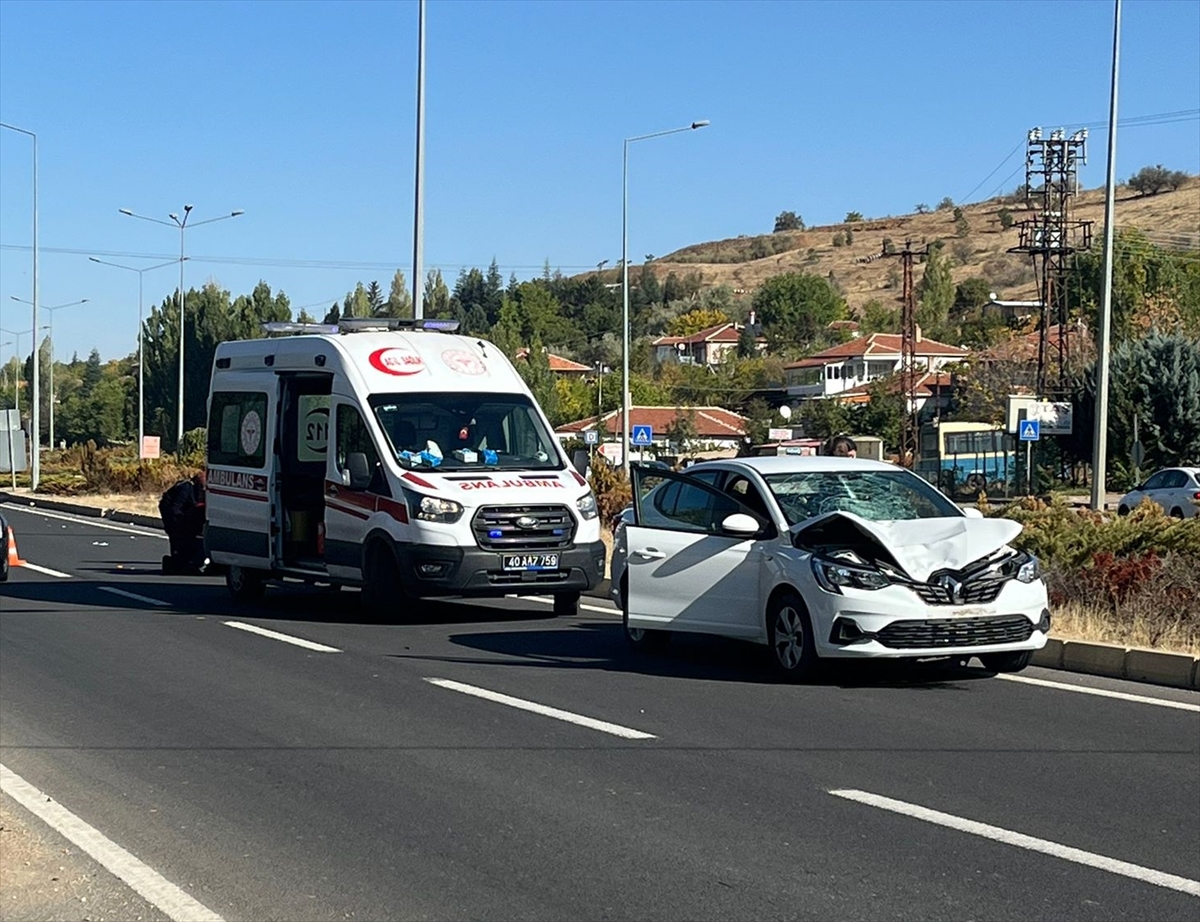 Kırşehir'de otomobilin çarptığı yaya öldü