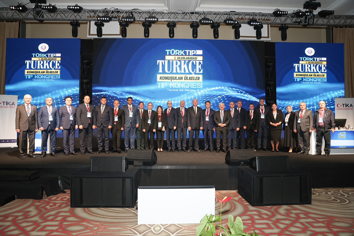 KKTC'de 1. Uluslararası Türkçe Konuşan Ülkeler Tıp Kongresi başladı