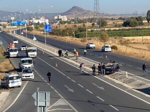 KONYA (AA) – Konya'nın Seydişehir ilçesinde meydana gelen trafik kazasında