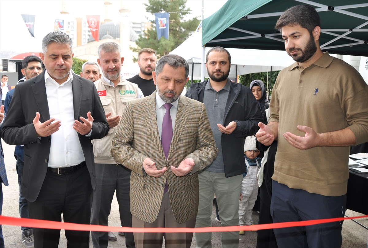 Mardin'de “Gazze Yararına Hayır Çarşısı” kuruldu