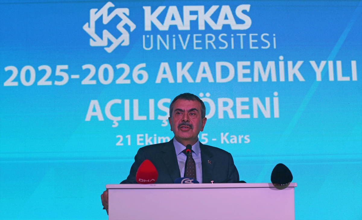 Milli Eğitim Bakanı Tekin, Kafkas Üniversitesi Akademik Yıl Açılışı'nda konuştu: (1)