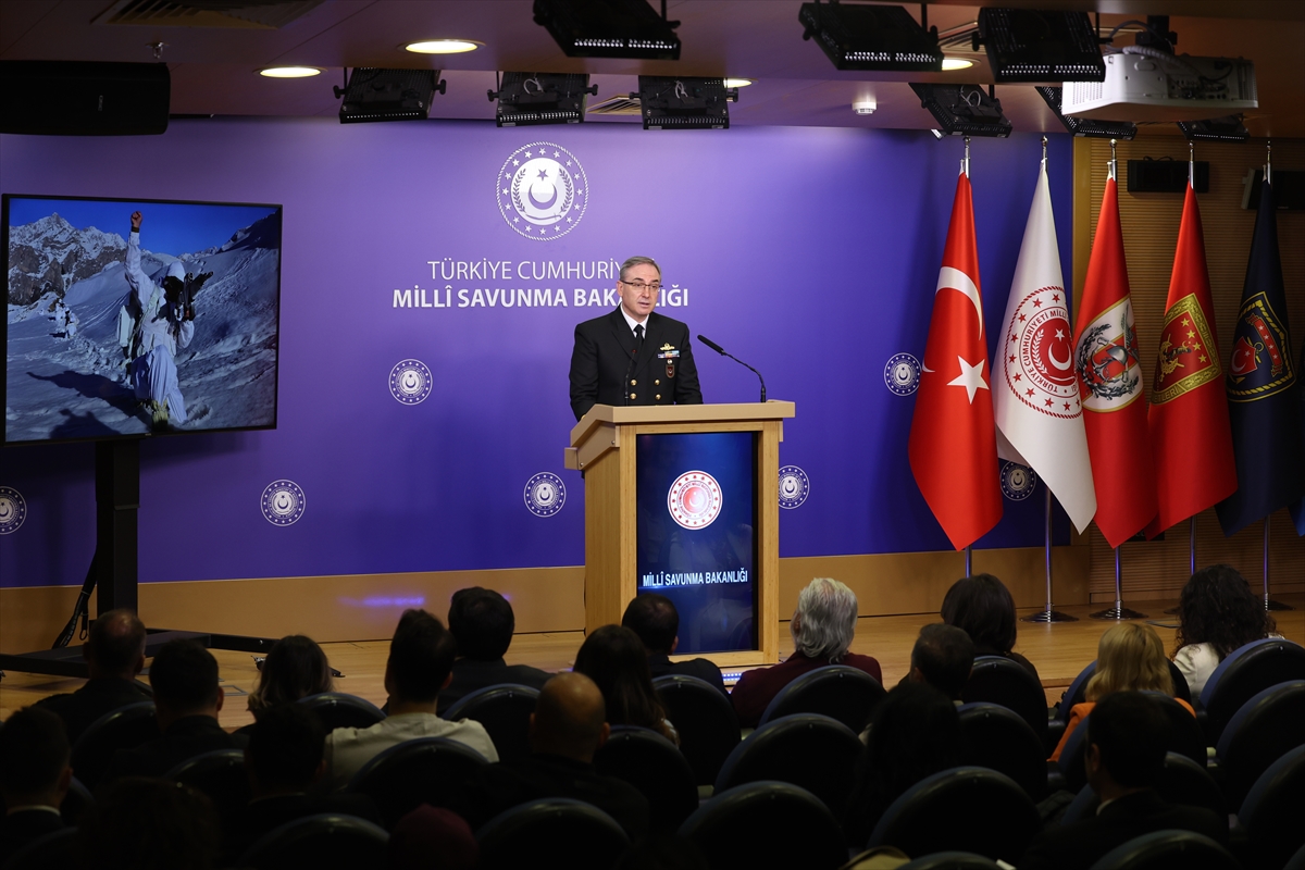 MSB'de basın bilgilendirme toplantısı yapıldı: (1)