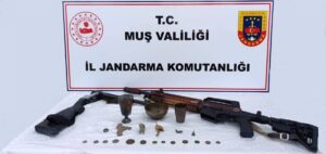 MUŞ (AA) – Muş'ta İl Jandarma Komutanlığı ekiplerince gerçekleştirilen operasyonda