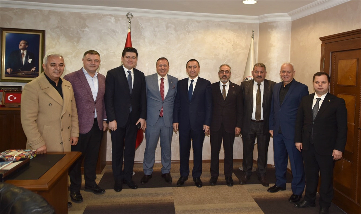 Özbekistan'ın Ankara Büyükelçisi Haydarov, Trabzon'da ziyaretlerde bulundu