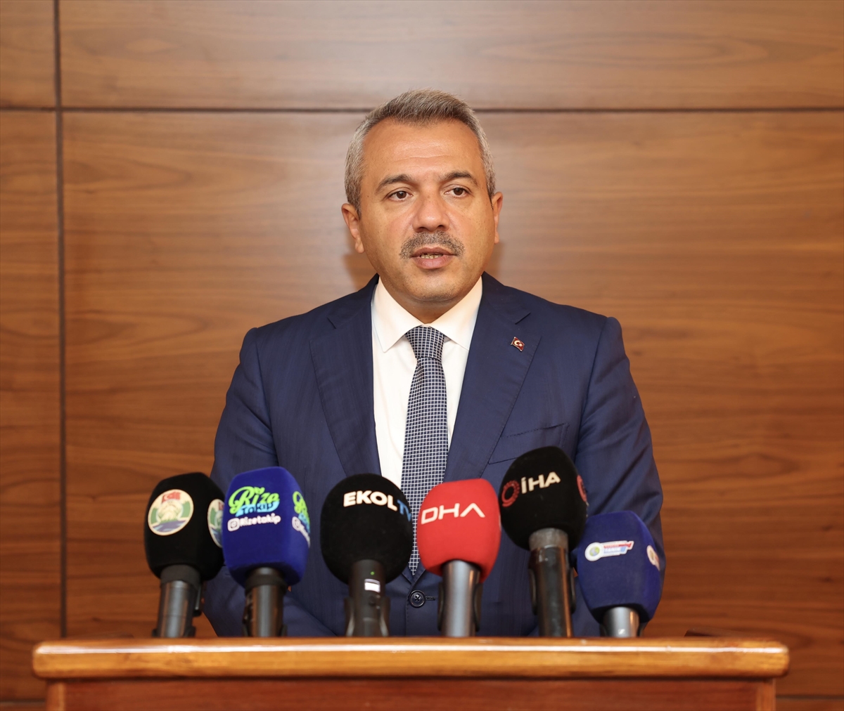 Rize Valisi Baydaş'tan şiddetli yağış sonrası hasar tespit çalışmalarına ilişkin açıklama: