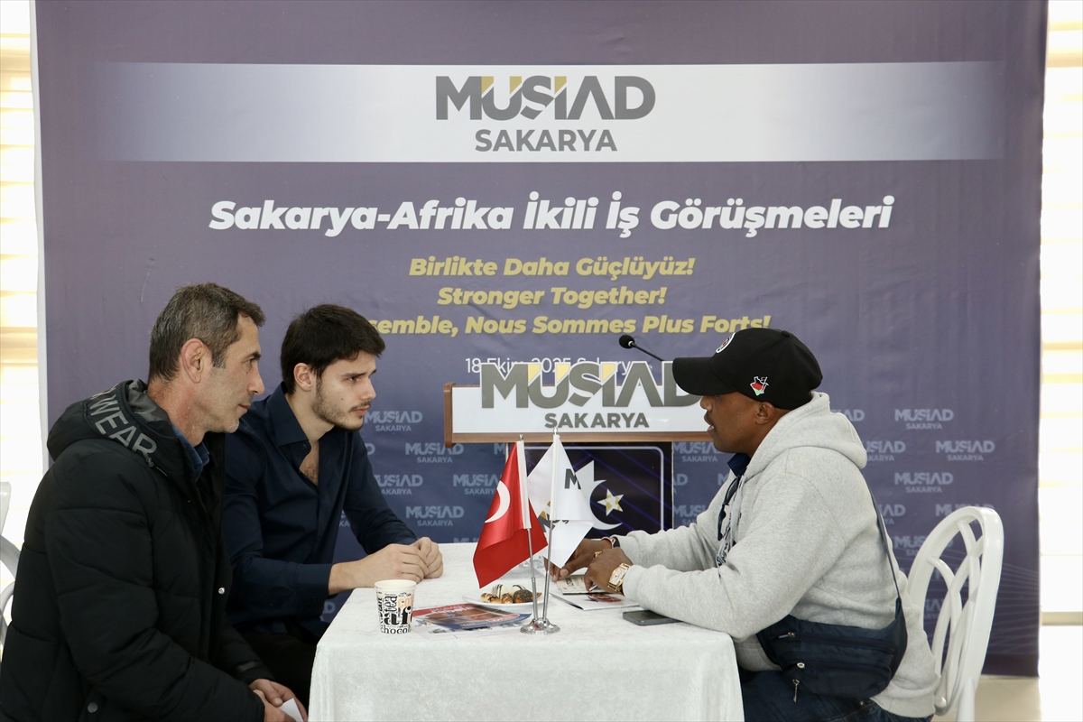 Sakaryalı ve Afrikalı iş insanları ikili ticaret görüşmesi yaptı