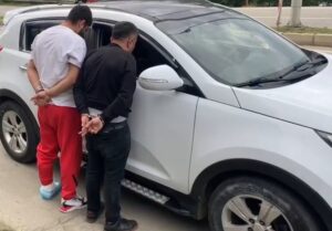 SAMSUN (AA) – Samsun'un Atakum ilçesinde, "dur" ihtarına uymayan cipte