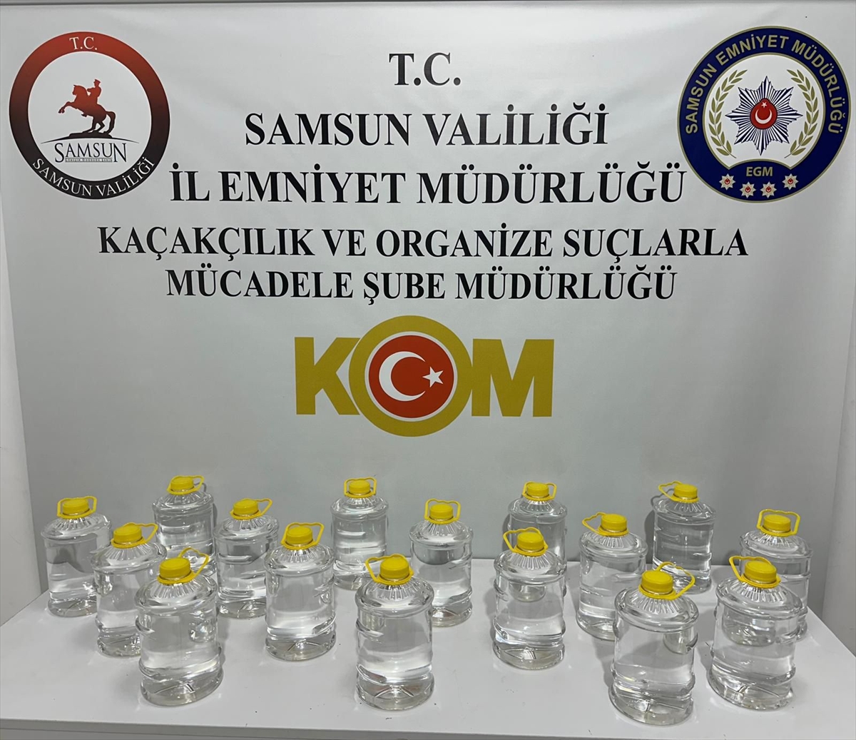 Samsun'da kaçakçılık operasyonunda 2 zanlı yakalandı