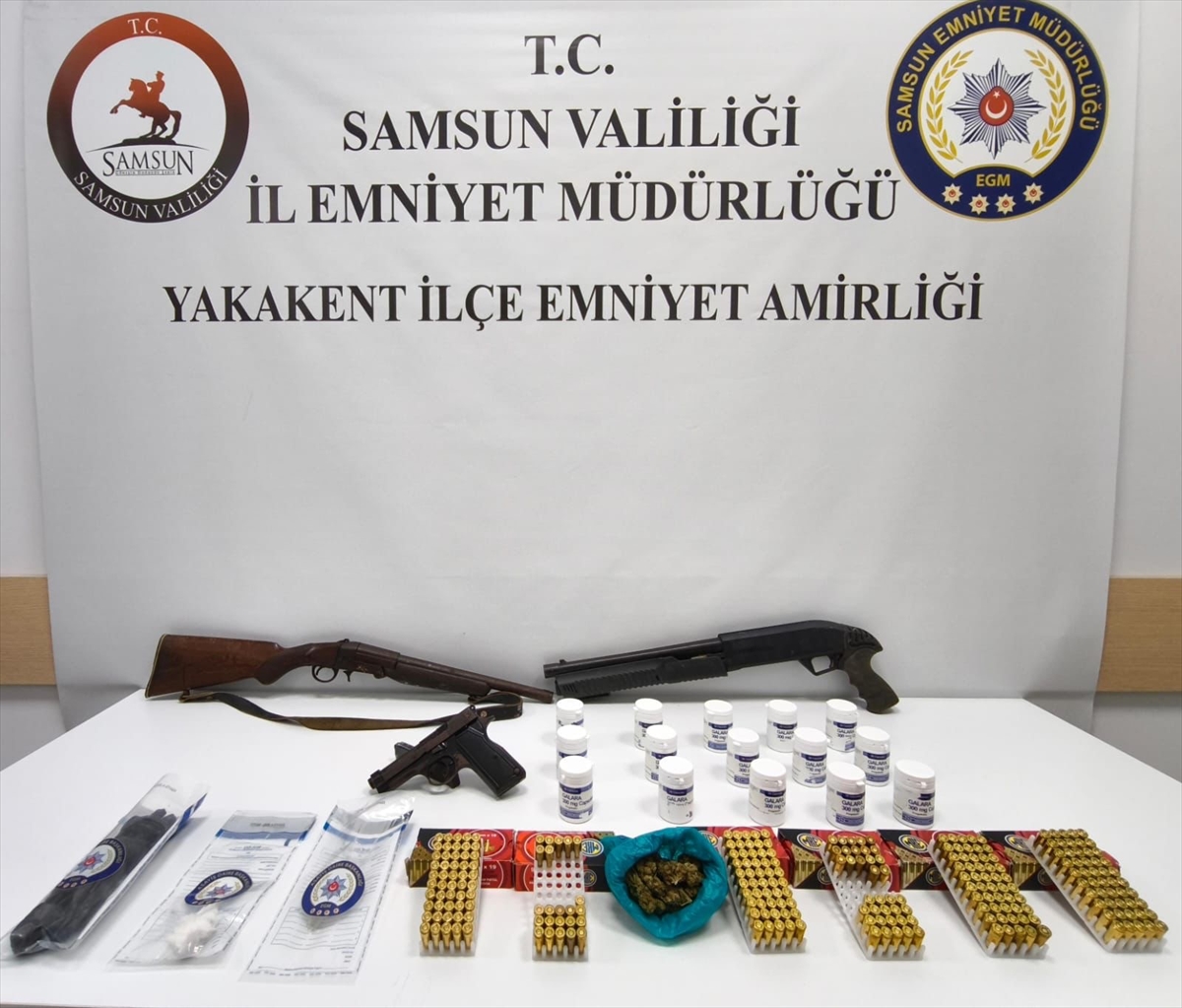 Samsun'da uyuşturucu operasyonunda 2 şüpheli yakalandı