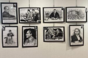 İSTANBUL (AA) – Ressam ve illüstratör Yüksel Akman'ın hazırladığı "Selanik'ten