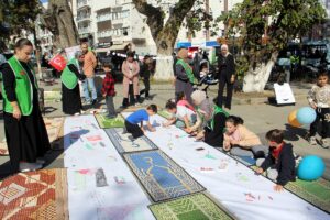 SİNOP (AA) – Sinop'ta "Filistinli çocuklar için çiz" etkinliği gerçekleştirildi.