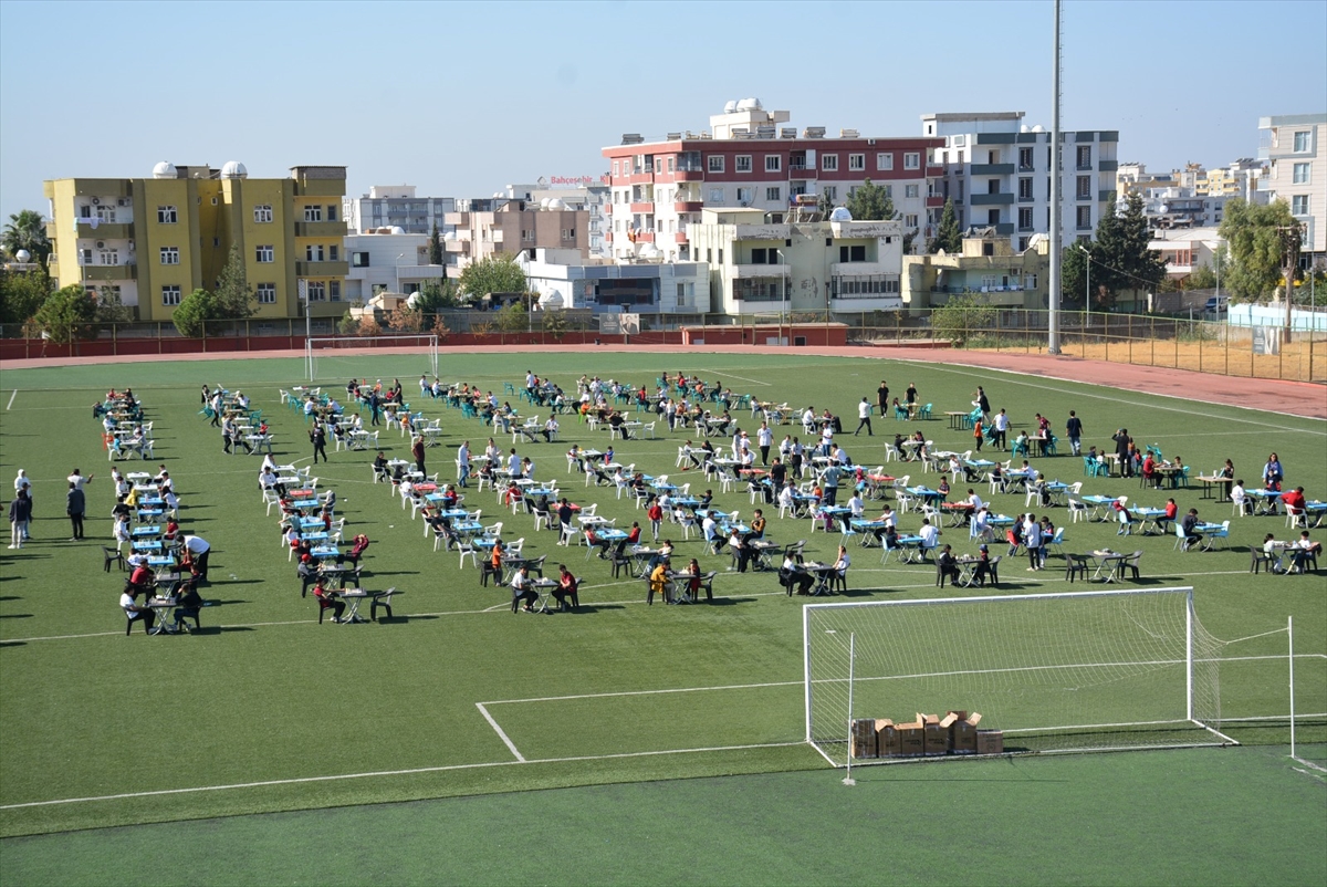 Şırnak'ta Cumhuriyet'in 102. yılı kutlamaları kapsamında satranç turnuvası yapıldı