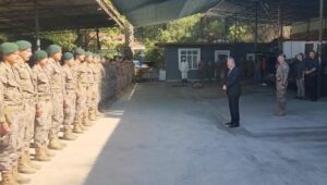 OSMANİYE (AA) – Suriye'de görev yapacak Osmaniye İl Emniyet Müdürlüğü