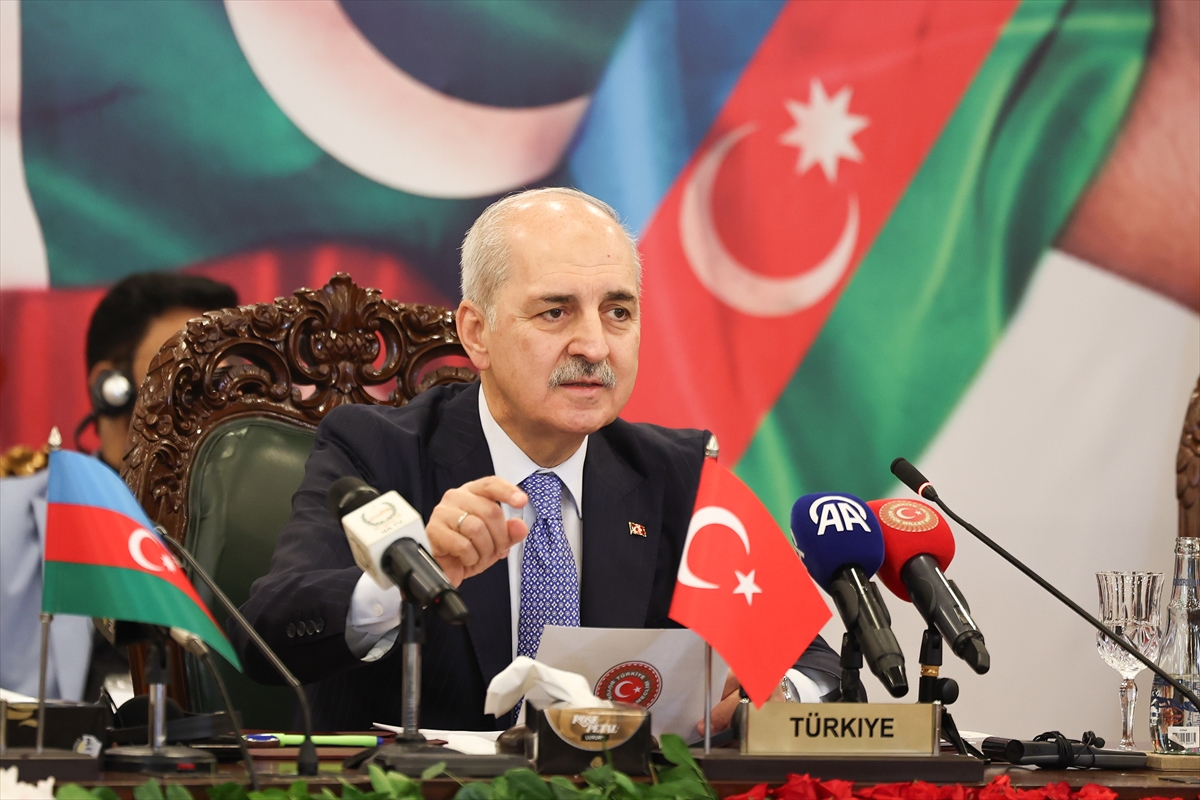 TBMM Başkanı Kurtulmuş, “Azerbaycan, Pakistan ve Türkiye Parlamento Başkanları İcra Toplantısı”na katıldı: