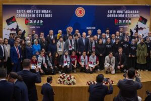 TBMM (AA) – TBMM Başkanı Numan Kurtulmuş, İsrail'in, Özgürlük Filosu