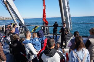 TEKİRDAĞ (AA) – Türk Deniz Kuvvetlerinin denizaltı arama kurtarma gemisi