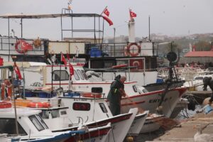 TEKİRDAĞ (AA) – Marmara Denizi'nde 2 gündür etkili olan poyraz,