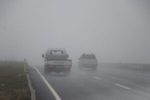 TEKİRDAĞ (AA) – Tekirdağ'da sis nedeniyle görüş mesafesi yer yer