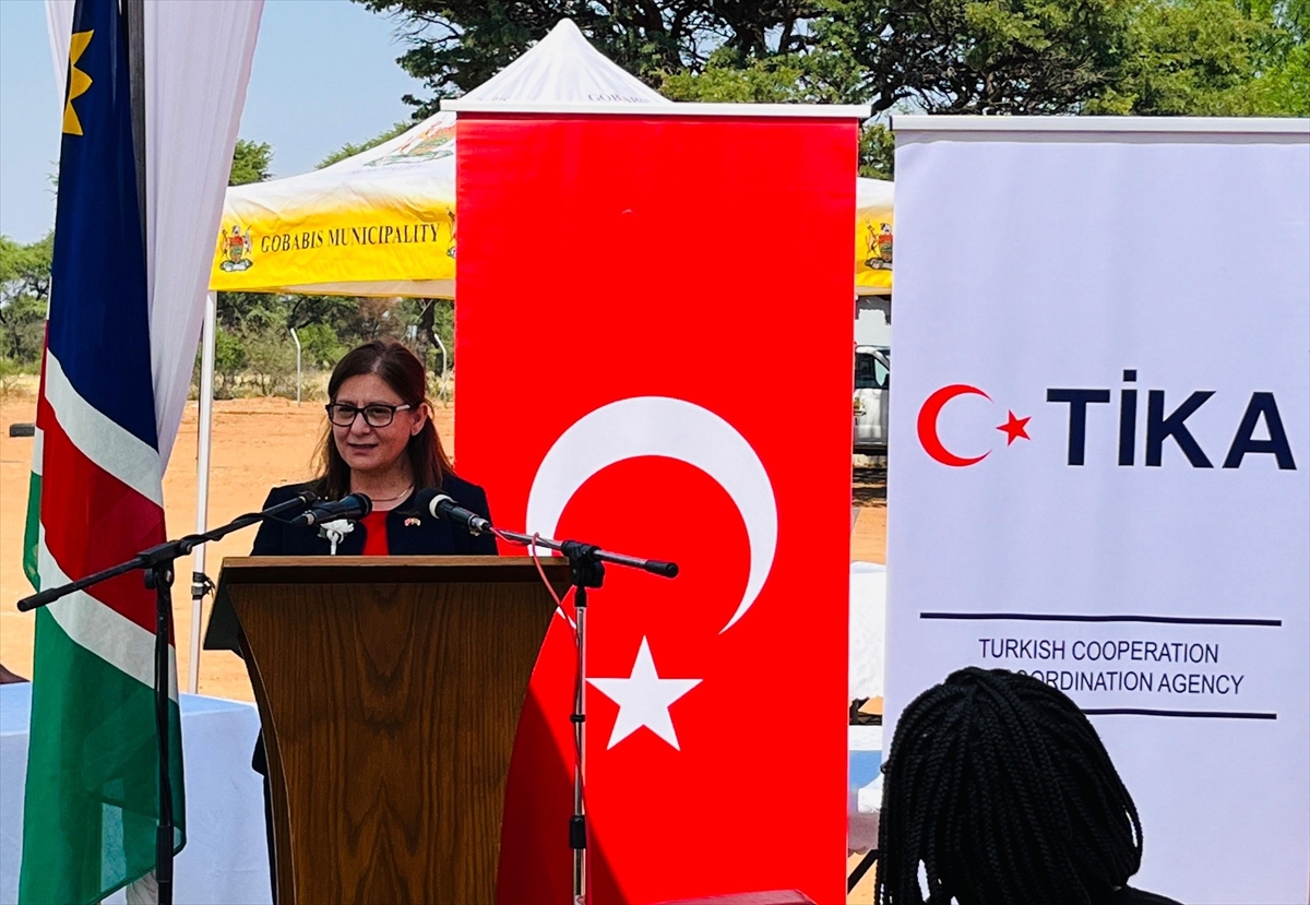 TİKA'dan Namibya'da kuraklıkla mücadeleye destek