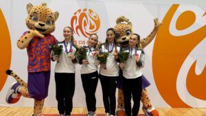 ANKARA (AA) – Trampolin Cimnastik Kadın Milli Takımı, Azerbaycan'da düzenlenen