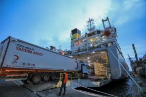 ANKARA (AA) – Türk Kızılay, Gazze'de acilen ateşkesin ilan edilmesi