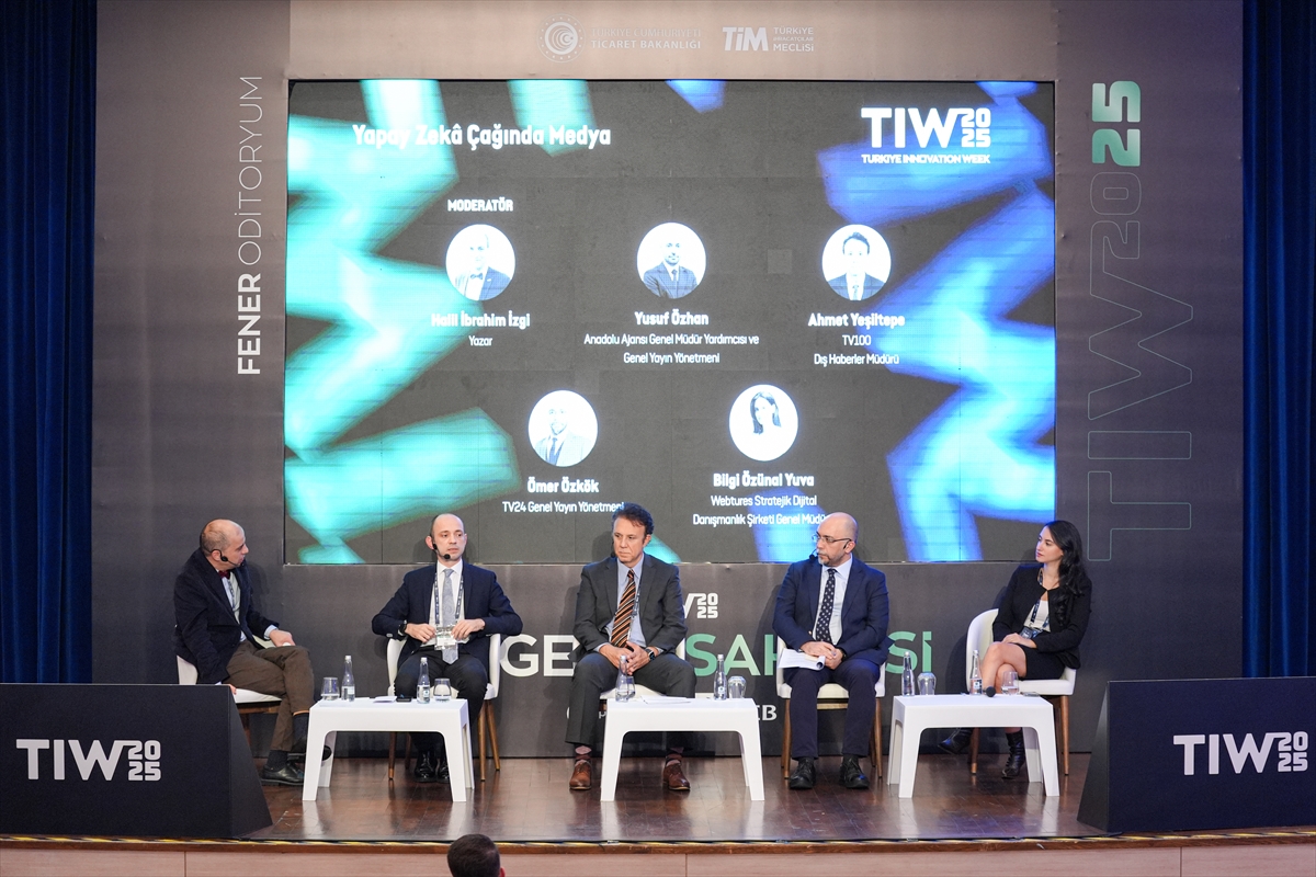 Türkiye Innovation Week'te yapay zeka ve medya konuşuldu