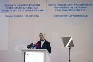 ANKARA (AA) – Aile ve Sosyal Hizmetler Bakanı Mahinur Özdemir