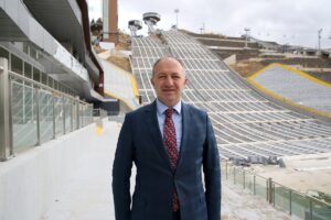 ERZURUM (AA) – MUHAMMET MUTAF – Türkiye'nin tek kayakla atlama