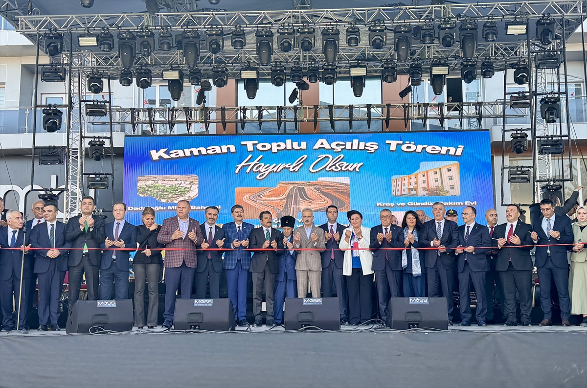 Ulaştırma ve Altyapı Bakanı Uraloğlu, Kırşehir'de konuştu: