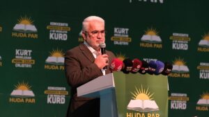 VAN (AA) – Hür Dava Partisince (HÜDA PAR) Van'da düzenlenen