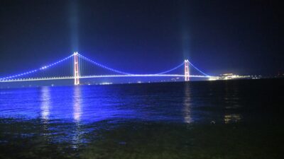 ÇANAKKALE (AA) – Dünya Diyabet Günü dolayısıyla 1915 Çanakkale Köprüsü'nün