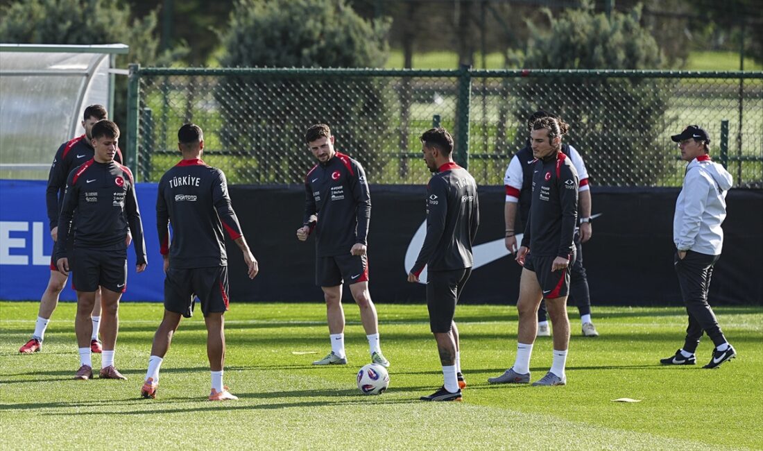 - Antrenmanı, TFF Başkanı İbrahim Hacıosmanoğlu da takip etti