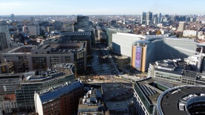 BRÜKSEL (AA) – Belçika'nın başkenti Brüksel'de Avrupa Birliği (AB) kurumlarının