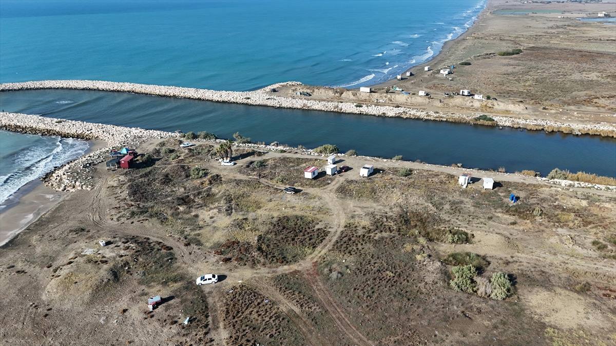 ADANA (AA) – Adana'nın Karataş ilçesinde, kıyı hattı ve su