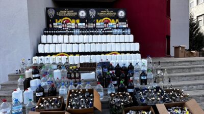 ADANA (AA) – Adana'da sahte içki üreten ve satışını yapanlara