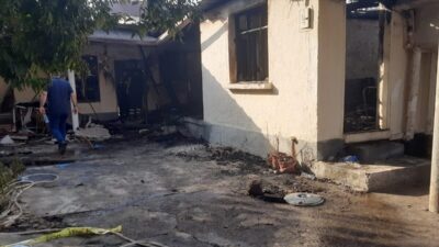 ADANA (AA) – Adana'nın Ceyhan ilçesinde müstakil evde çıkan yangında