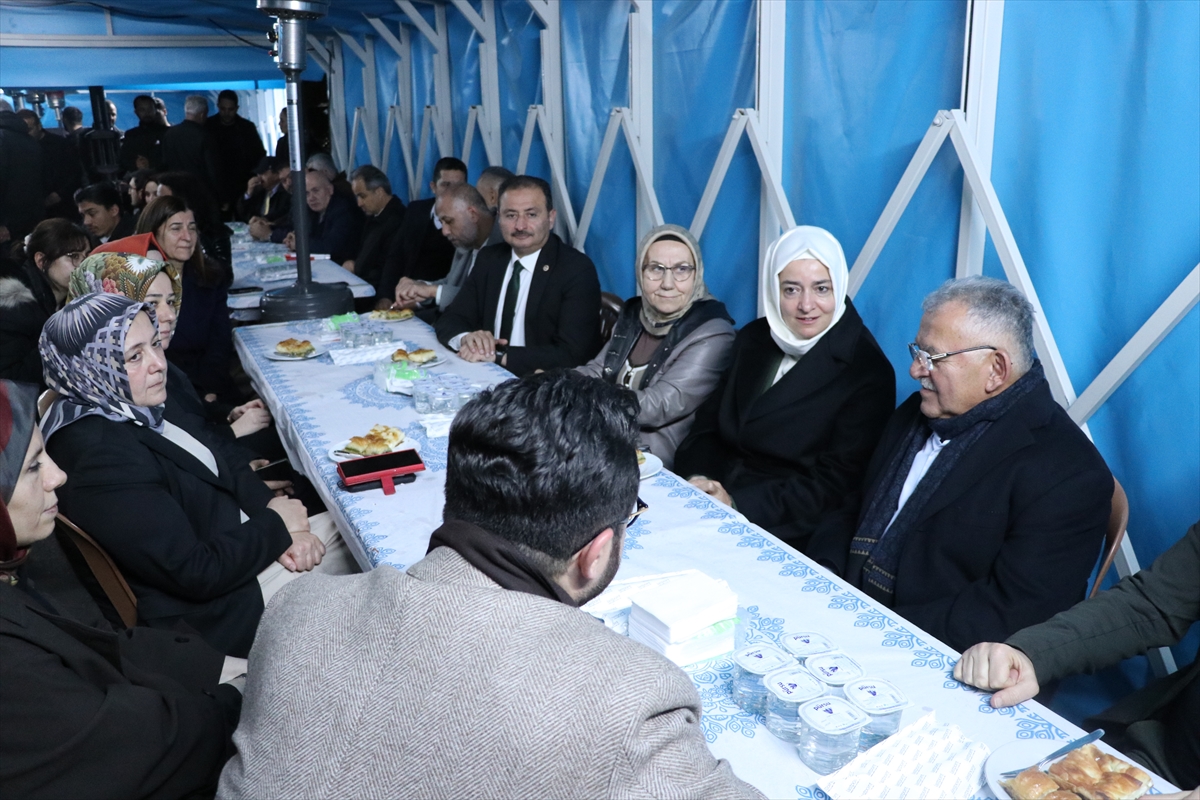 KAYSERİ (AA) – AK Parti Genel Başkan Yardımcısı Fatma Betül