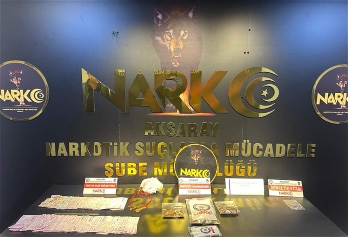 AKSARAY (AA) – Aksaray'da düzenlenen uyuşturucu operasyonunda gözaltına alınan 15