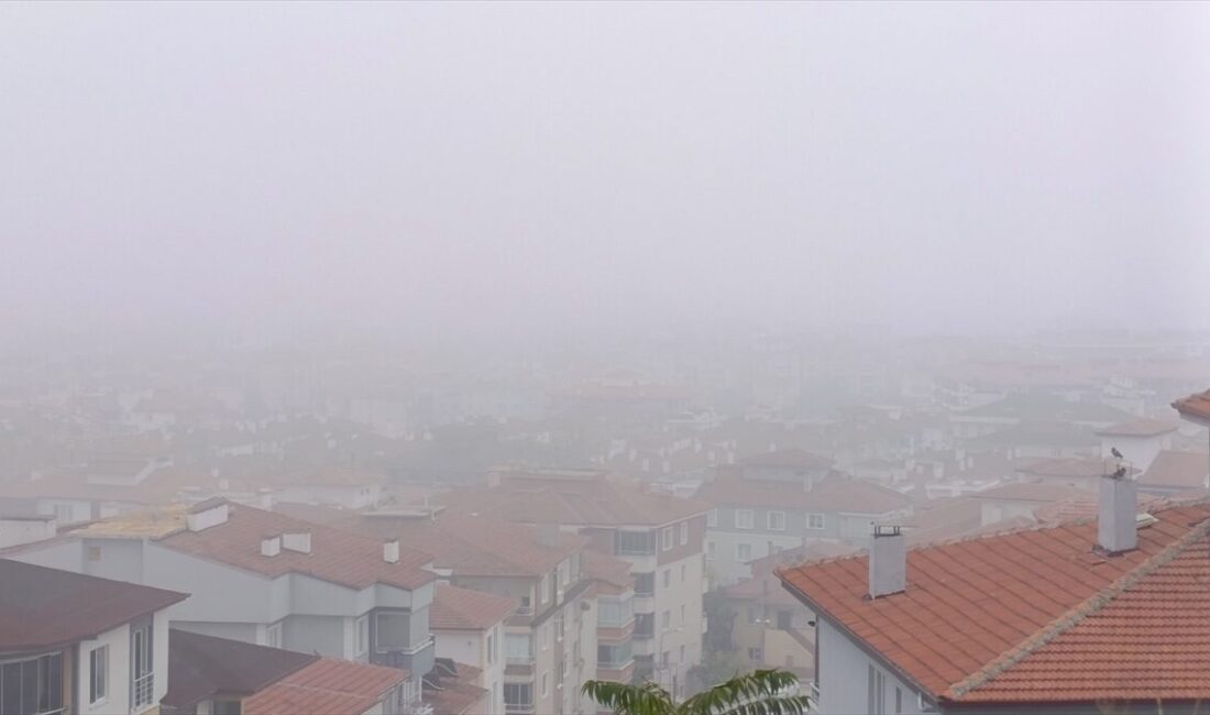 AMASYA (AA) – Amasya'da sis nedeniyle görüş mesafesi 50 metreye
