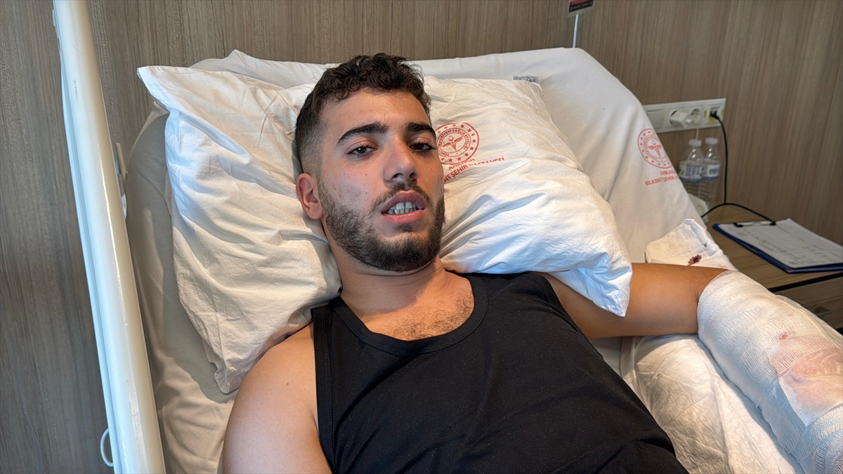 ANKARA (AA) – Başkentte çalıştığı iş yerindeki köpeğin saldırısına uğrayan