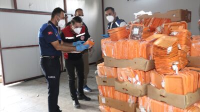 ANTALYA (AA) – Antalya'nın Aksu ilçesinde yapılan gıda denetiminde, son