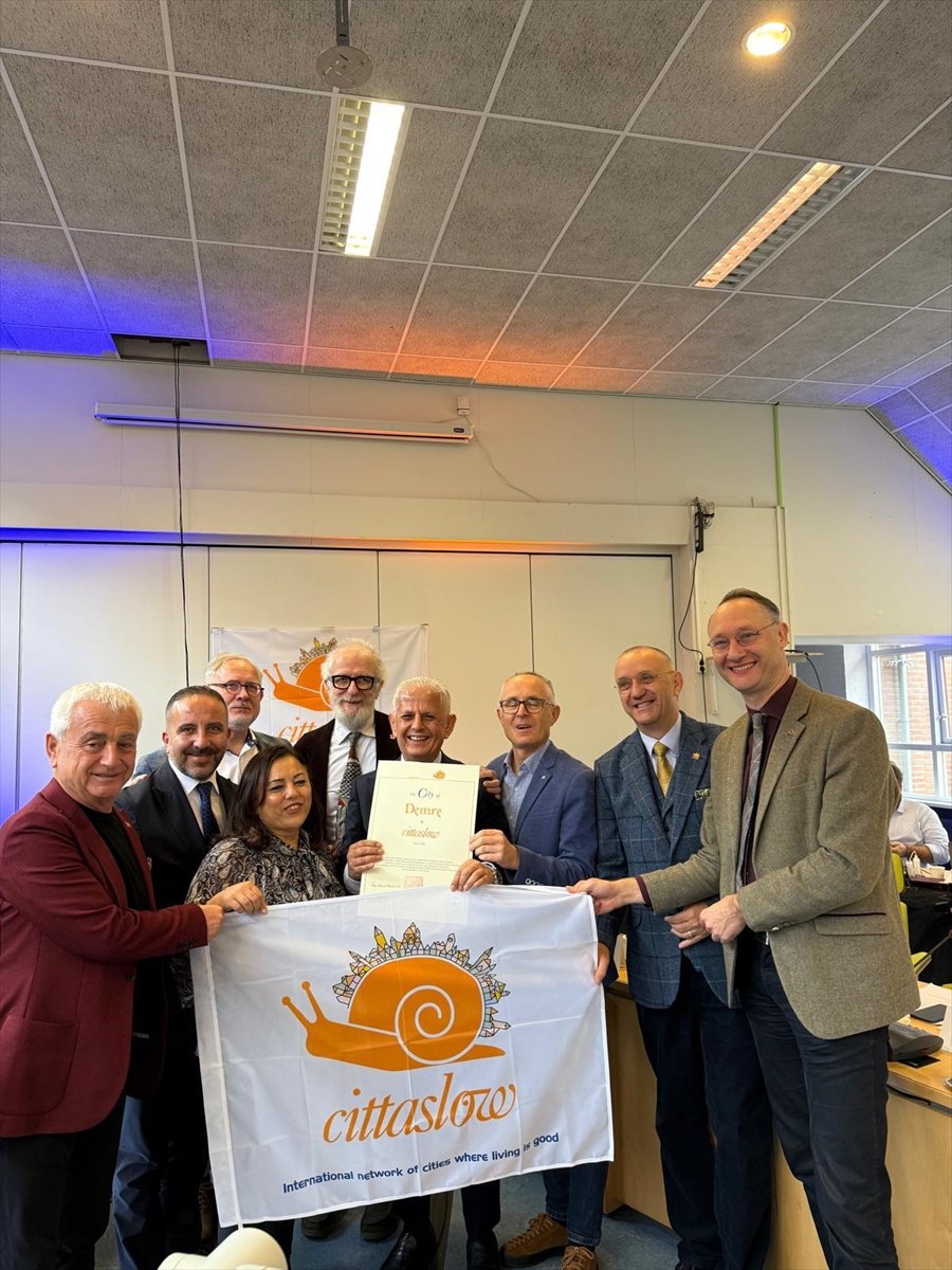 ANTALYA (AA) – Antalya'nın Demre ilçesi, Uluslararası Sakin Kentler Birliğince