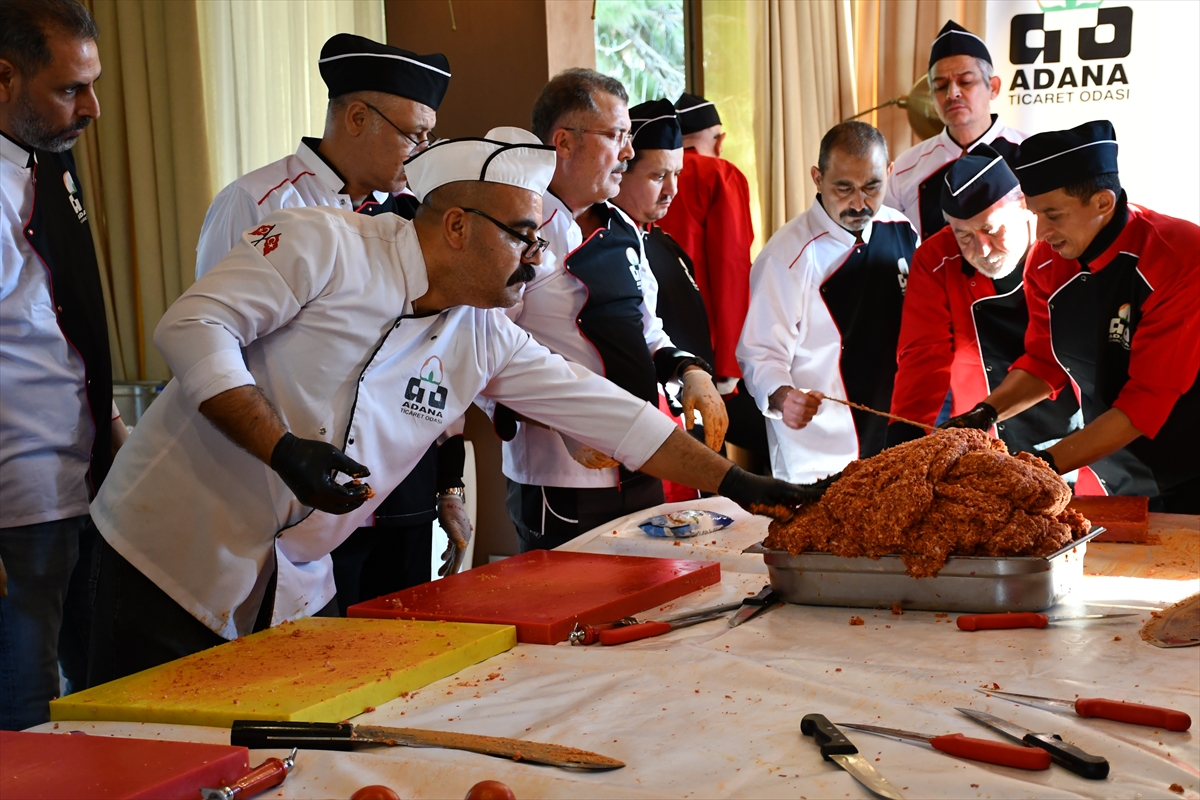 ADANA (AA) – Tescilli Adana kebabının gerçek lezzet ve özellikleriyle