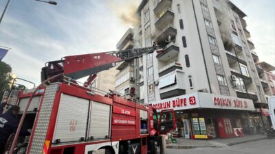 AYDIN (AA) – Aydın'ın Nazilli ilçesindeki bir apartman dairesinde çıkan