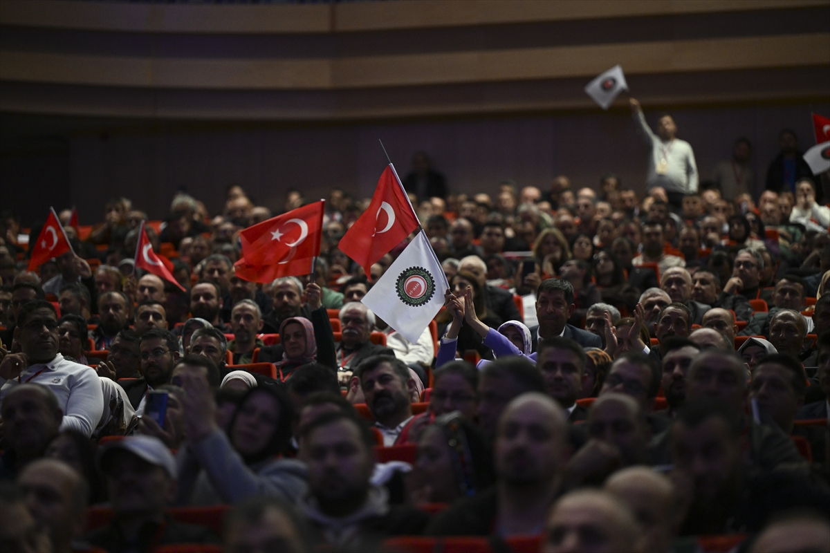 - "Çalışma hayatımızı her alanda güçlendirmeye, emeğin hakkını korumaya, sosyal