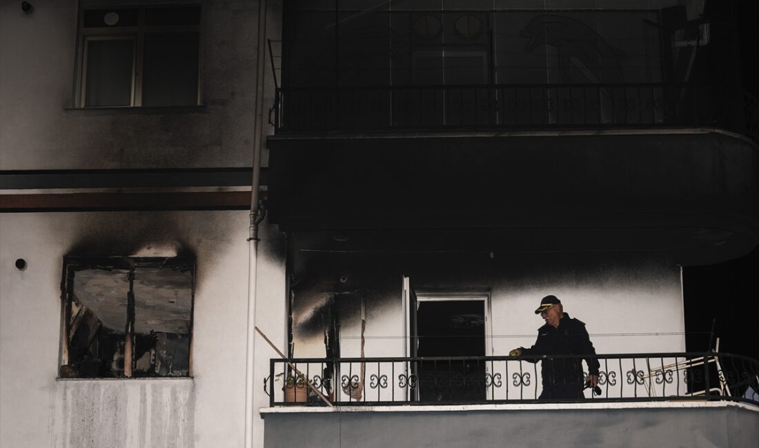 ANKARA (AA) – Ankara'nın Mamak ilçesinde apartman dairesinde meydana gelen