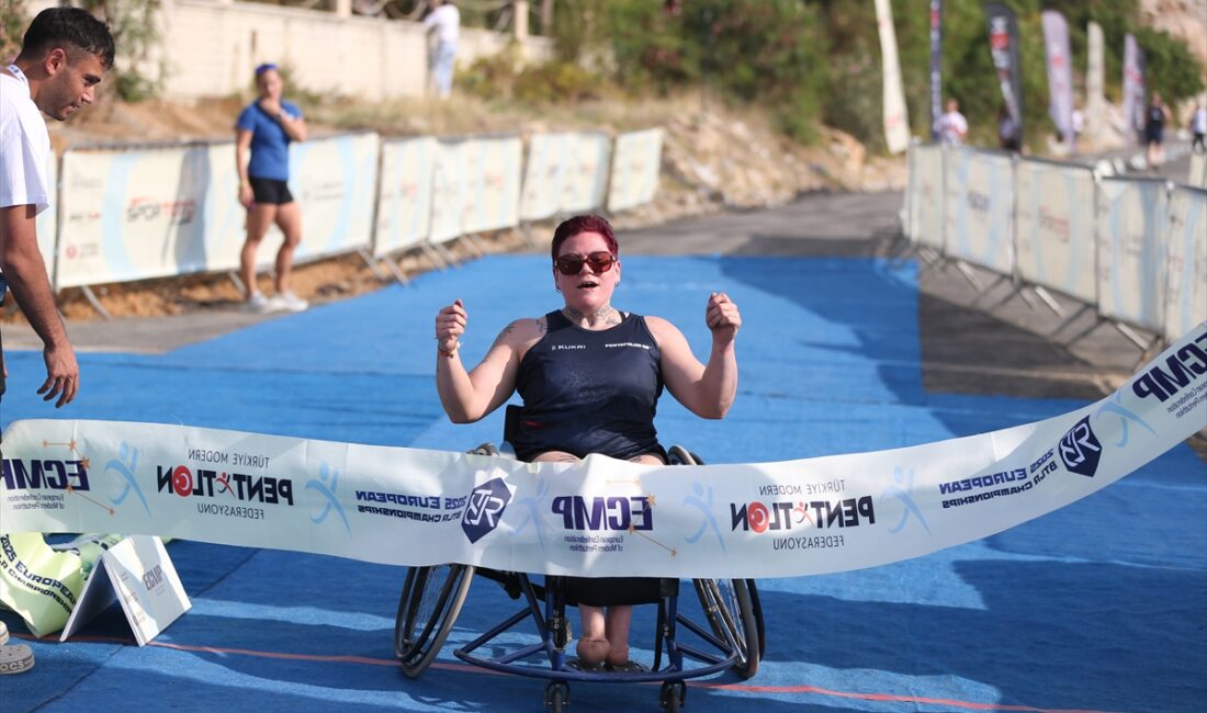 ANTALYA (AA) – Antalya'nın Alanya ilçesinde düzenlenen Biathle-Triathle Avrupa Para