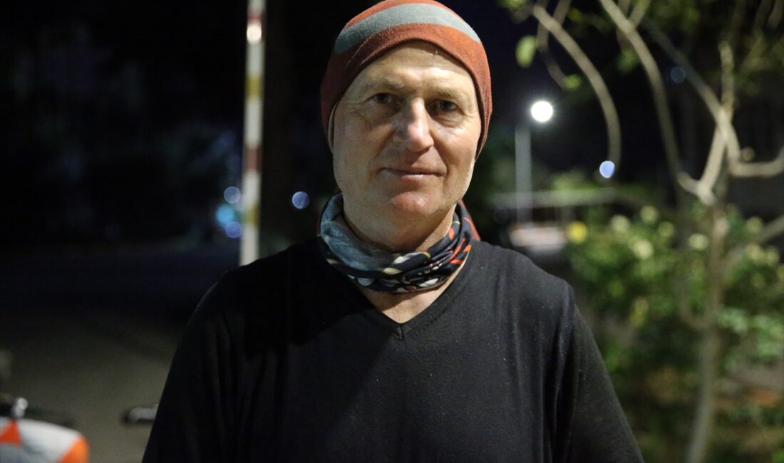 HATAY (AA) – Balıkesir'den bisikletiyle 11 gün önce umreye gitmek