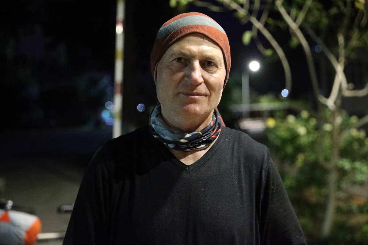 HATAY (AA) – Balıkesir'den bisikletiyle 11 gün önce umreye gitmek